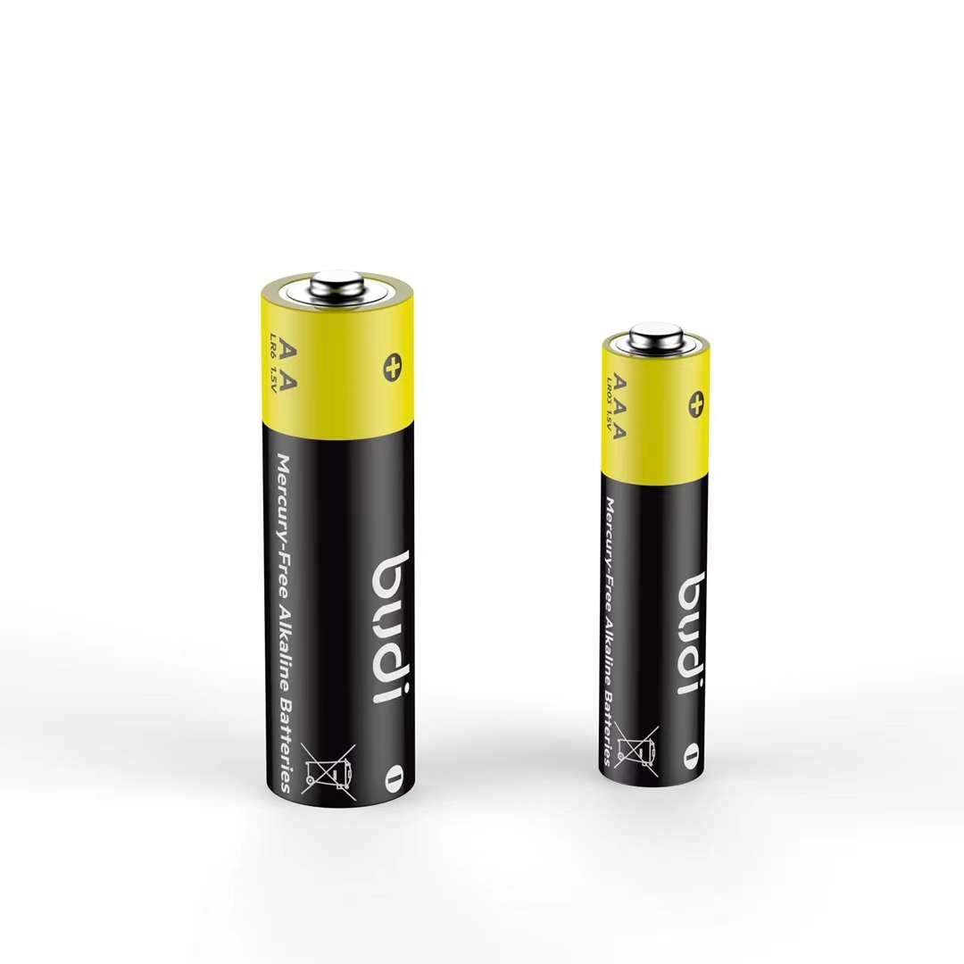 Батарейка АА 10 шт budi 1.5 V LR6 Alkaline 2300mAh, фото 1