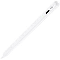 Стилус для планшета iPad / iPad Pro Hoco Smooth series active anti-mistake touch capacitive pen. White