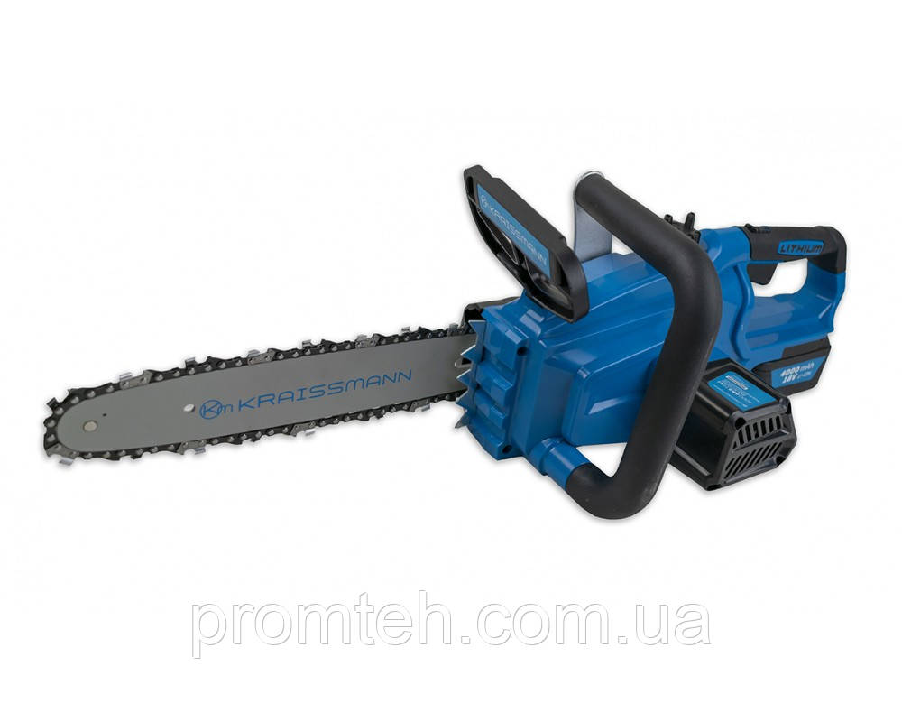 Пила ланцюгова акумуляторна KRAISSMANN 4000 AKS 18/1 Li (1 акум., шина 305 мм)
