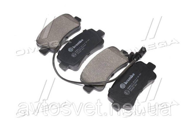 Колодка гальм. диск. OPEL MOVANO/RENAULT MASTER 04/10- задн. (вир-во BREMBO) P 68 063 (Kr), фото 1