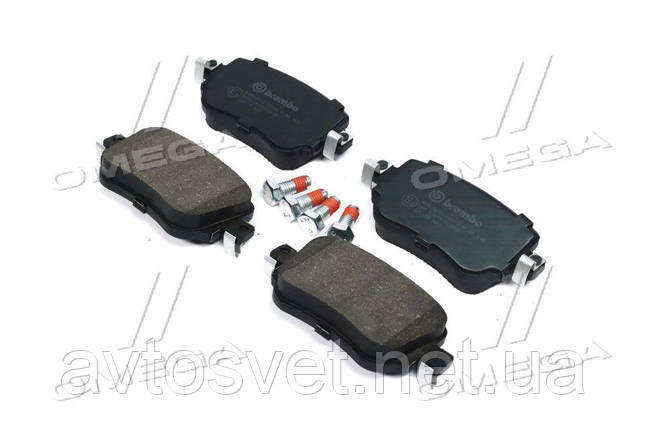 Колодка гальм. диск. SKODA OCTAVIA 1.8 2.0 2012-,SEAT LEON 2012- задн. (вир-во BREMBO) P 85 135 (Kr), фото 1