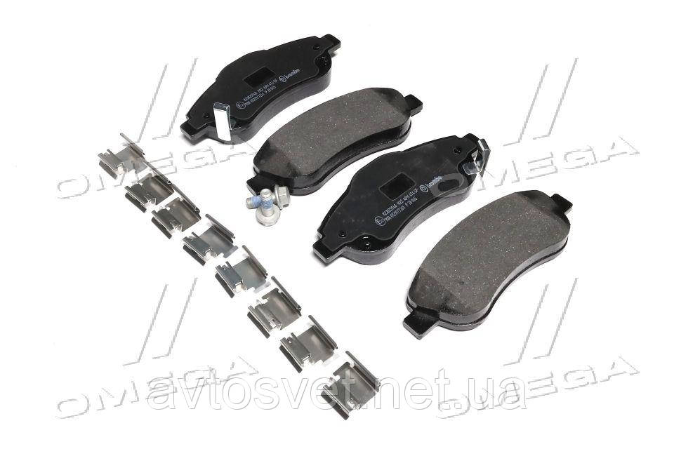 Колодка гальм. диск. HONDA CR-V III передн. (вир-во BREMBO) P 28 045 (Kr)