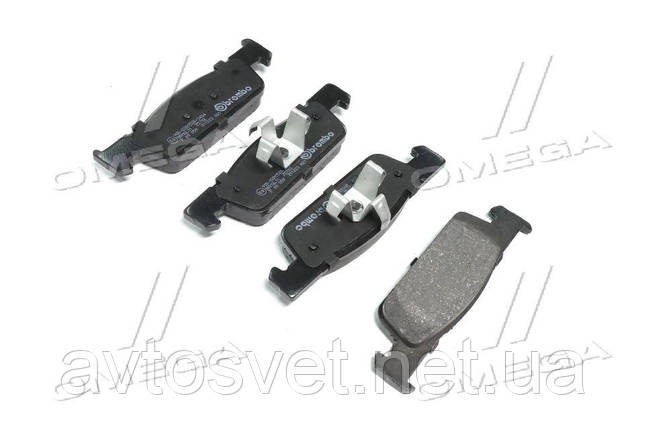 Колодка гальм. диск. DACIA LOGAN 1.2 1.5 2012-,SANDERO 2013-, CLIO IV 2012- передн. (вир-во BREMBO) P 68 059 (Kr), фото 1