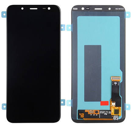 Дисплей + сенсор для Samsung Galaxy J6 J600 (2018) Black (OLED), фото 1