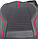 Накидки на сидіння CarFashion FULL 3D Moдель: SECTOR FRONT червоний, чорний (21904), фото 10