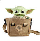 Мандалорець малюк Йода Грогу зоряні війни дорожній сумці Star Wars Baby Yoda Mattel HBX33, фото 4