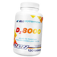 Витамин Д All Nutrition D3 8000 120 таб