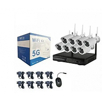 Набор камер видеонаблюдения 5G KIT WiFi 8CH