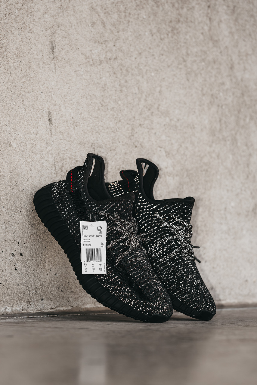 Чоловічі Кросівки Adidas Yeezy Boost 350 Black Reflective 41