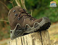 Оригинал! Ботинки тактические "Lowa Zephyr GTX MID TF" (Dark Brown) 44