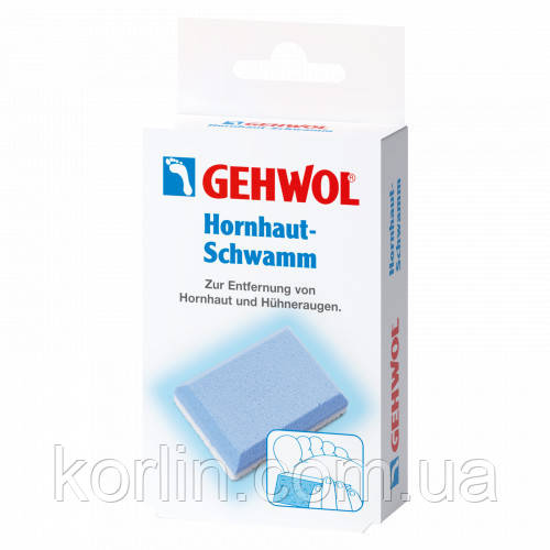 Gehwol Hornhaut Schwamm Геволь Пемза для Загрубілої Кожі 1 штука Німеччина, фото 1