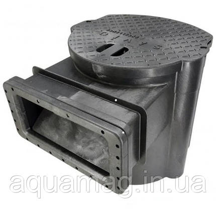 Скімер ставковий вбудований, бортовий Savio High Flow Standard Skimmer на 120м2 для ставка, водойми, басейна, фото 1