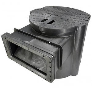 Скімер ставковий вбудований, бортовий Savio High Flow Standard Skimmer на 120м2 для ставка, водойми, басейна