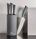 Набір ножів в блоці Gerlach Smart Granit 5 шт., фото 6
