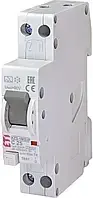 Дифавтомат KZS-1M SUP C 25/0,03 тип A (6kA) (верхнее подключение) ETI