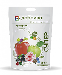 Універсальне. Супер Добриво водорозчинне кристалічне, 250 г
