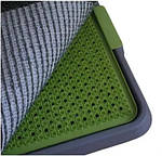 Туалет лоток для собак Puppy Potty Pad з ґратами та травою Зелений, фото 6