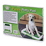 Туалет лоток для собак Puppy Potty Pad з ґратами та травою Зелений, фото 7