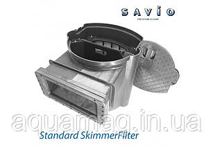 Скіммер-фільт вбудований, бортовий Savio Standard Skimmer Filter на 120 м2 для ставка, водойми, УЗВ, фото 4
