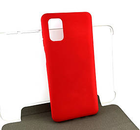 Чохол на Samsung M51, M515 накладка силіконовий Avantis Silicone Case червоний