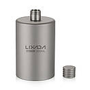 Фляга титанова для алкогольних міцних напоїв Lixada titanium 200 мл Фляга з титану для алкоголю в чохлі, фото 4