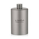 Фляга титанова для алкогольних міцних напоїв Lixada titanium 200 мл Фляга з титану для алкоголю в чохлі, фото 3