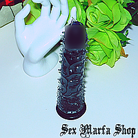 Многоразовый презерватив с пупырками усиками, тип N, силиконовый презерватив с усиками и пупырышками MS2S