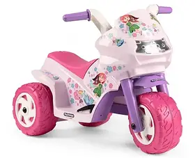 Дитячий триколісний мотоцикл Mini Fairy Peg Perego 6V (MD 0008)