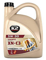 Моторна олива K2 5w30 Synthetic XN-C3  5л