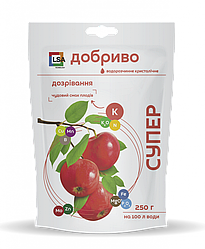 Дозрівання. Супер Добриво водорозчинне кристалічне, 250 г
