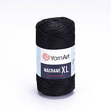 YarnArt Macrame XL, Чорний No148