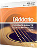 Струни для акустичної гітари D'Addario EJ15 PHOSPHOR BRONZE EXTRA LIGHT 10-47, фото 2