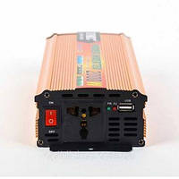 Инвертор преобразователь напряжения Power Inverter 12-220V, 2000W