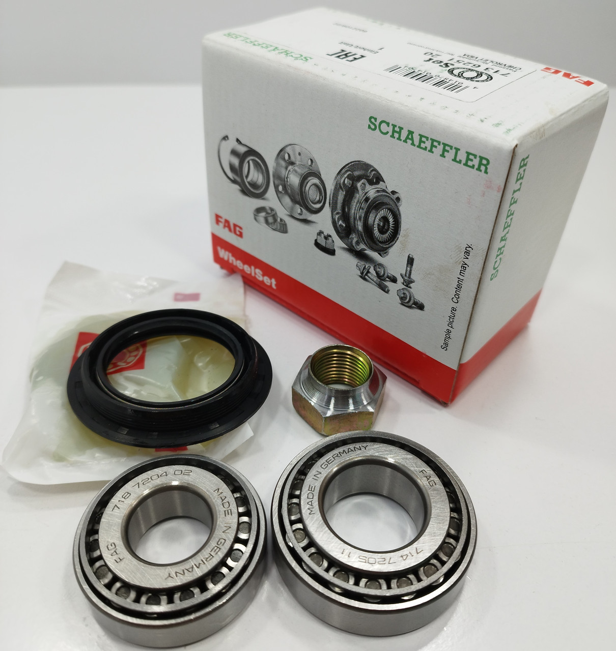 Підшипники задньої сходинки Таврія, Славота (к-т) FAG Німеччина, фото 1