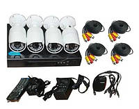 Комплект видеонаблюдения 7004H DVR KIT 1080p