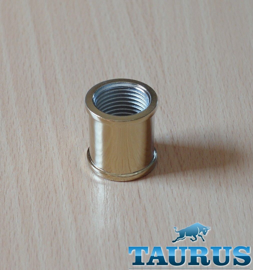 Золота муфта ThermoPulse Gold з різьбою 1/2" внутрішня Різьба. Бочонок-сгін; Латунь