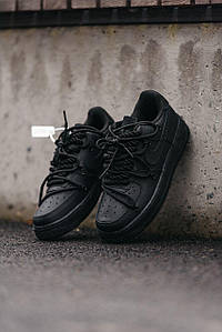 Чоловічі Кросівки Nike Air Force 1 Low Black 41-42-44