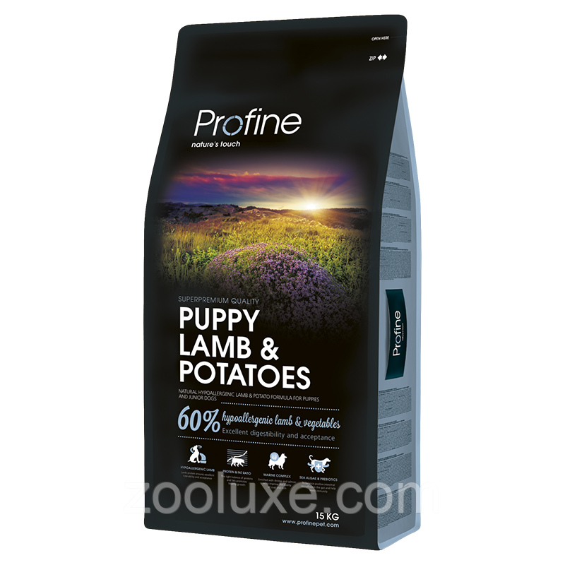 Profine Puppy Lamb & Potatoes 3 кг / Профійн Паппі Ягня й Картопля 3 кг — корм для собак