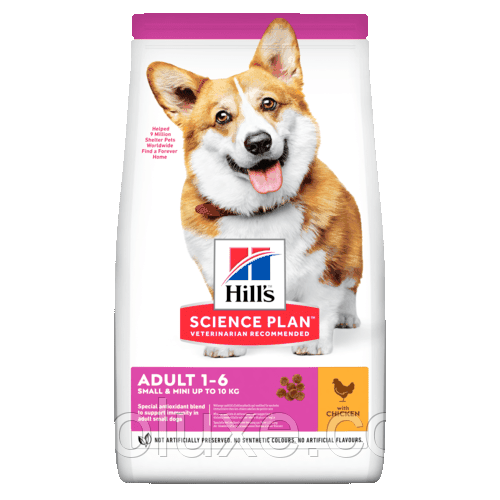 Hill's Adult Small & Mini Chicken 3 кг - корм для собак з куркою