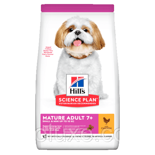 Hills Mature Adult 7+ Small & Mini Chicken 300 г корм для собак (Hill's Хіллс Хілс)