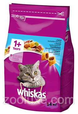 Whiskas з тунцем 14 кг — корм для кішок Віскас