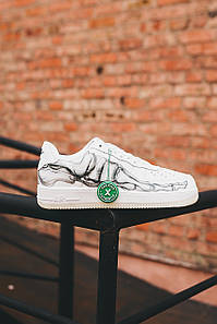 Чоловічі Кросівки Nike Air Force 1 Low Skeleton White 41-42-45