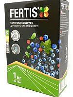 Удобрение Fertis NPK 12-8-16+ME для голубики и ягод 1 кг