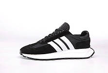 Чоловічі кросівки Adidas Retropy E5 Black White ALL10812, фото 3