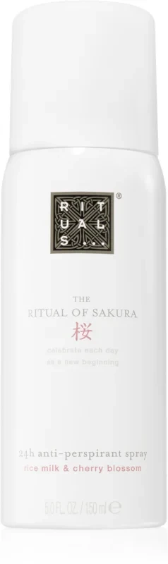 Антиперспірант дезодорант спрей Rituals The Ritual Of Sakura, засоби від запаху поту Ритуал Сакура