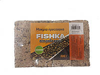 Макуха пресована Fishka 300г - 8 кубиків - Конопля