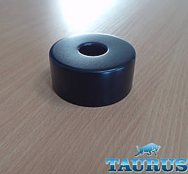 Круглий чорний високий декоративний фланець D67/висота 30 мм Black, внутрішній розмір 1/2" d 20 мм ThermoPulse