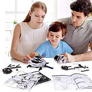 Робот конструктор STEM на сонячній батареї 6 в 1 для створення моделей космосу, фото 6