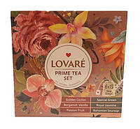 Чайный набор Ловаре Lovare Prime Tea Set в пакетах 6 видов по 15 шт