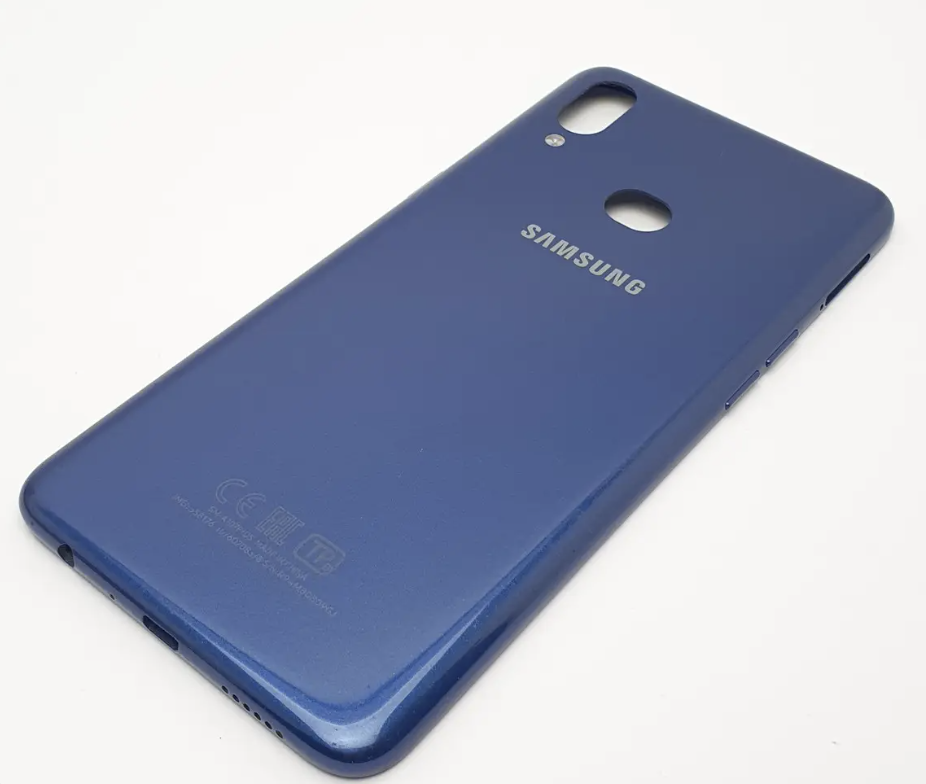 Задня кришка Samsung A107F Galaxy A10s 2019, синя, фото 1